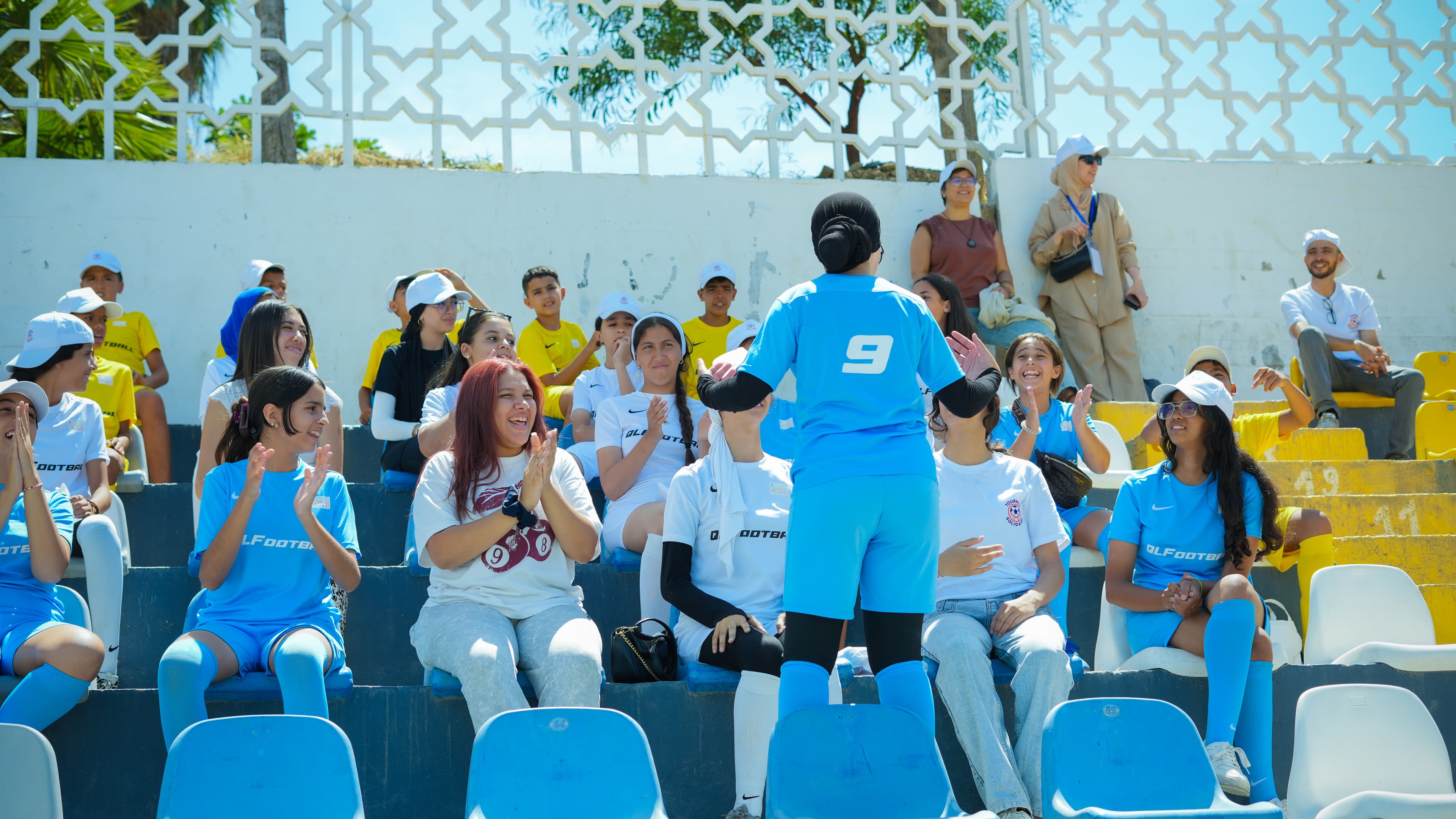 Ambiance Tournoi Solidaire tribunes